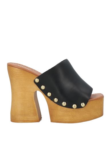 Ovyè Ovyé Woman Mules & Clogs Black Size 8 Leather In Black