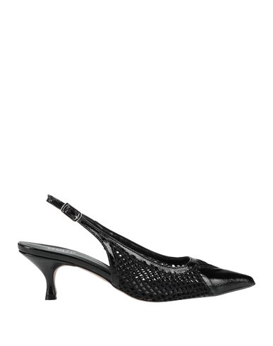 Ovyè Ovyé Woman Pumps Black Size 7 Textile Fibers In Black