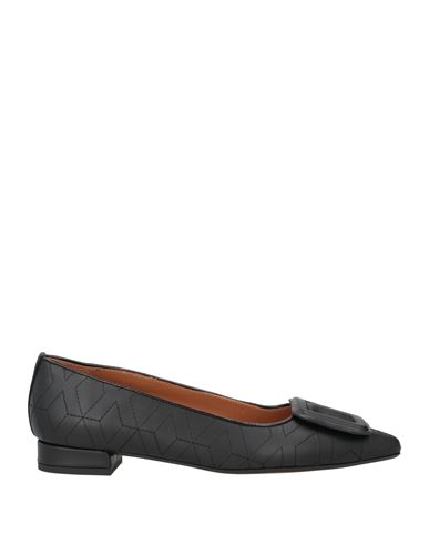 Xandres Woman Ballet Flats Black Size 8 Leather In Black