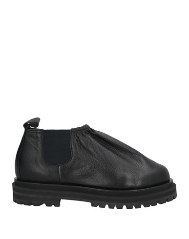 Y's Yohji Yamamoto Woman Ankle Boots Black Size 4 Leather In Black
