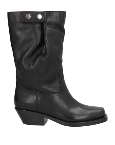 Isabel Marant Ademe Low Heels Ankle Boots In Black