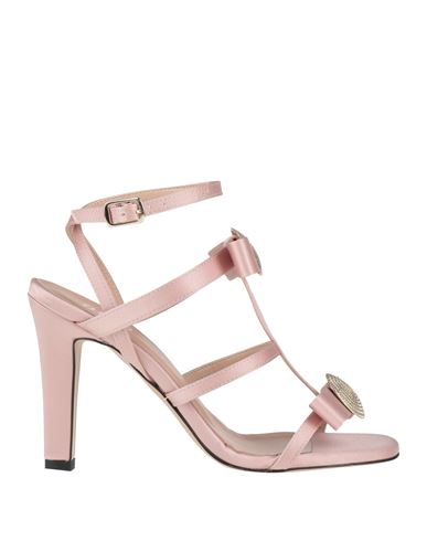 Ovyè Ovyé Woman Sandals Light Pink Size 7 Textile Fibers In Pink