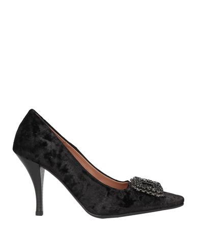 Ovyè Ovyé Woman Pumps Black Size 8 Textile Fibers In Black