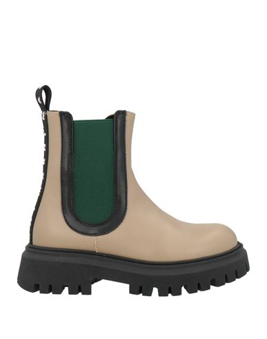 Marni Toddler Ankle Boots Beige Size 10c Leather In Beige