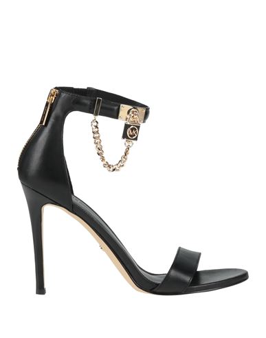Sandalias Mujer Negro EU40.5/IT39.5 Mujer