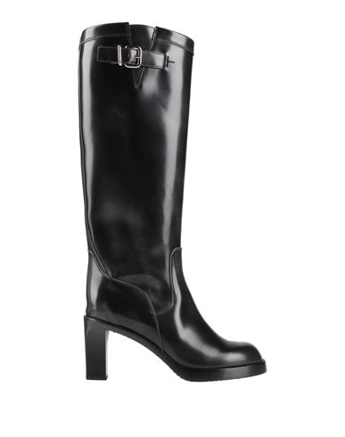 Tod's Biker Boot With Square Heel In Black