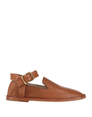 TOD'S TOD'S WOMAN LOAFERS BROWN SIZE 6.5 LEATHER 