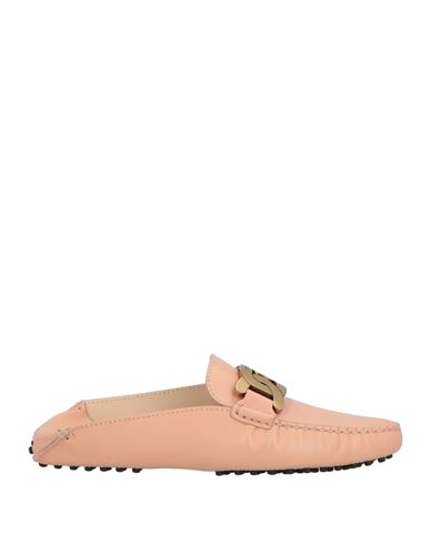 Tod's Woman Mules & Clogs Blush Size 7 Leather In Pink