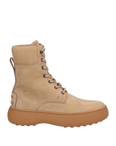 Tod's Ankle Boots W09j0 Suede In Beige