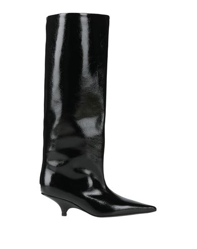 Totême Toteme Woman Boot Black Size 6 Leather In Black