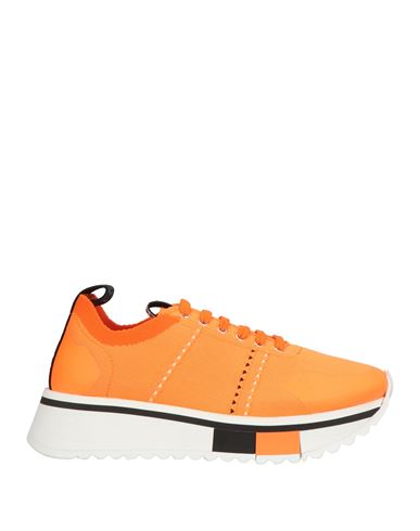 Fabi F65 Woman Sneakers Orange Size 6 Textile Fibers In Orange
