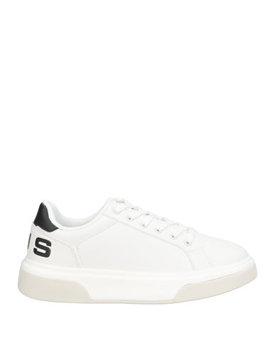 Paciotti 4us Woman Sneakers White Size 8 Textile Fibers In White