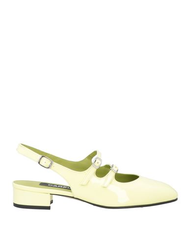 Carel Paris Woman Pumps Lime Green Size 7 Leather