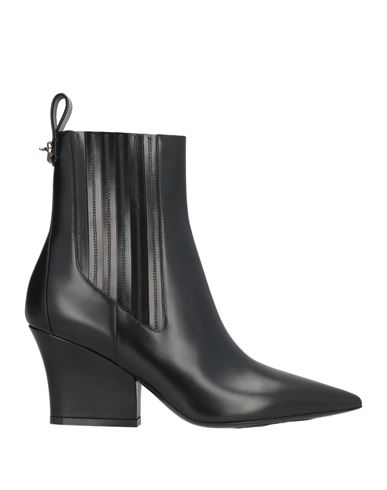 Valentino Vlogo Ankle Boots With Geometric Heel In Black