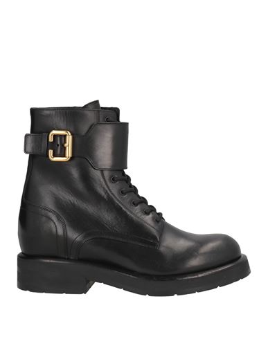 Shop Chloé Woman Ankle Boots Black Size 8 Leather