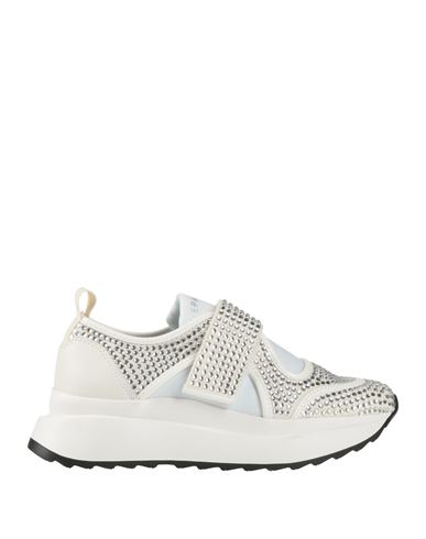 Apepazza Sport Woman Sneakers Off White Size 6 Textile Fibers In Off White