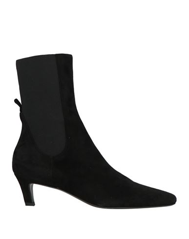 Shop Totême Toteme Woman Ankle Boots Black Size 10 Leather