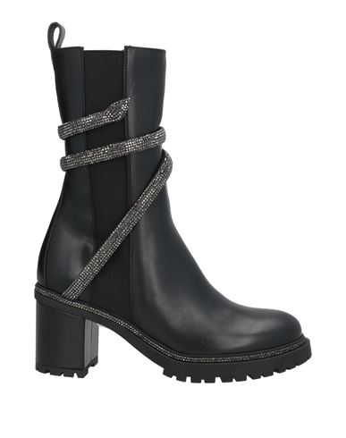René Caovilla Rene' Caovilla Woman Ankle Boots Black Size 7 Calfskin