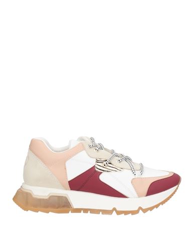 Shop Twinset Woman Sneakers White Size 7 Leather