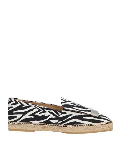 Sergio Rossi Woman Espadrilles Black Size 5 Textile Fibers In Black