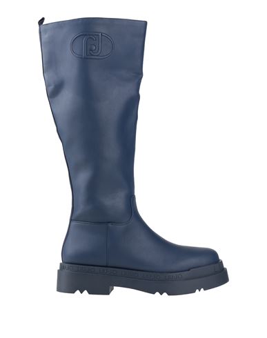LIU •JO LIU •JO WOMAN BOOT NAVY SIZE 7 TEXTILE FIBERS 