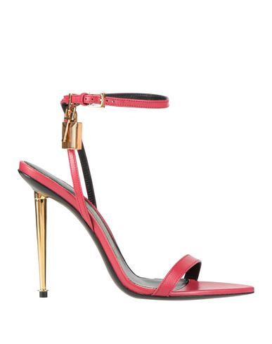 Tom Ford Woman Sandals Garnet Size 7 Leather