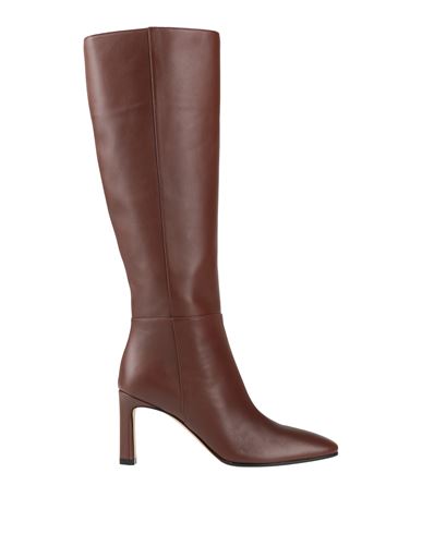 Sergio Rossi Woman Boot Chocolate Brown Size 6 Leather In Brown