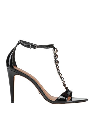Cecconello Woman Sandals Black Size 7 Textile Fibers