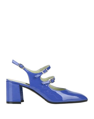 Carel Paris 60mm Banana Slingback Pumps In Blue