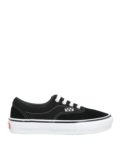 Vans Pop Cush Woman Sneakers Black Size 6.5 Leather, Textile Fibers