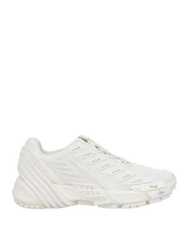 Diesel Woman Sneakers White Size 7 Polyester, Polyurethane, Rubber In White