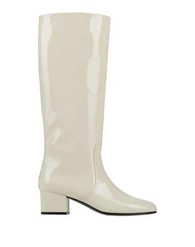 Celine Woman Boot Cream Size 9 Calfskin In White