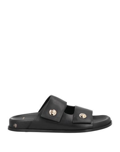 Shop Anine Bing Woman Sandals Black Size 8 Leather