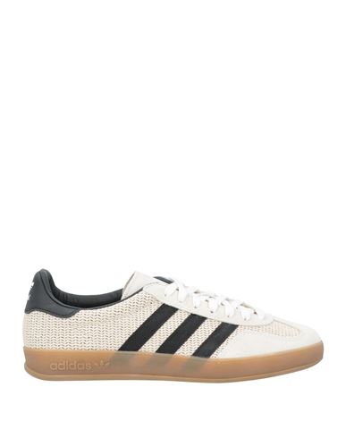 Adidas Originals Man Sneakers Beige Size 8 Textile Fibers, Leather