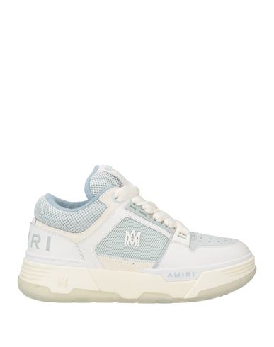Amiri Two-tone Leather Skel Sneakers With Textured Finish