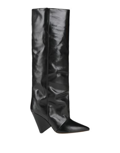 Isabel Marant Woman Boot Black Size 5.5 Leather In Black