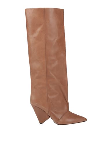 Isabel Marant Woman Boot Brown Size 5 Leather In Brown