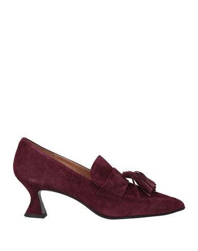 Status Woman Pumps Plum Size 7 Leather