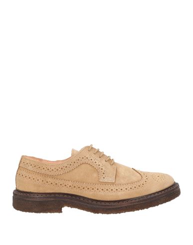 Astorflex Man Lace-up Shoes Sand Size 8 Leather In Brown