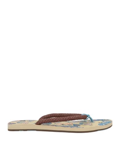 Paul Smith Man Thong Sandal Brown Size 9 Leather