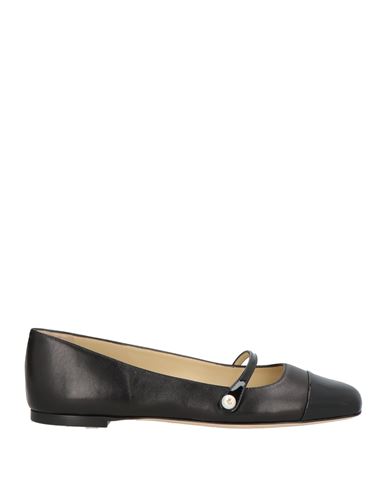 Jimmy Choo Elisa Ballet Flats In Black
