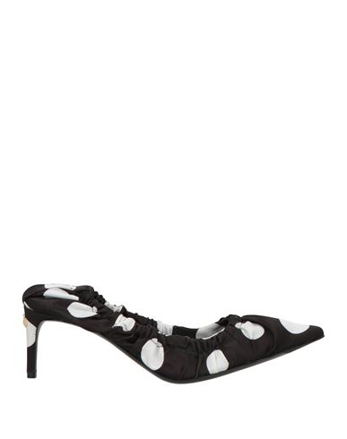 Dolce & Gabbana Woman Pumps Black Size 7.5 Polyester In Black