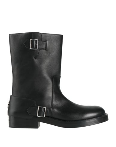 Courrèges Courreges Man Boot Black Size 8 Leather