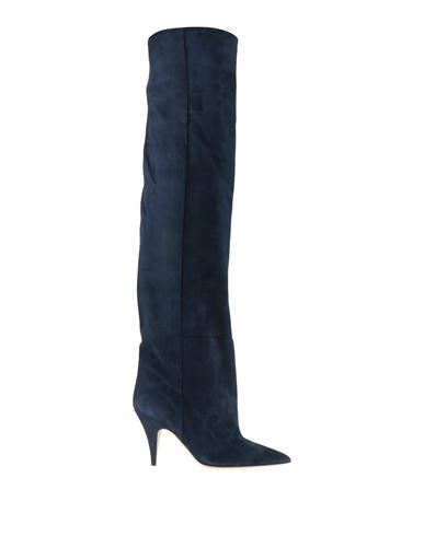 Khaite Woman Boot Navy Size 10 Leather