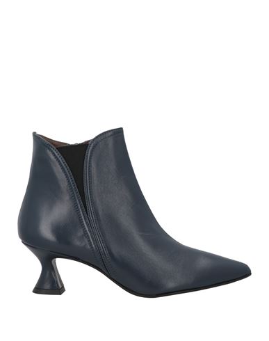Status Woman Ankle Boots Navy Size 7 Leather