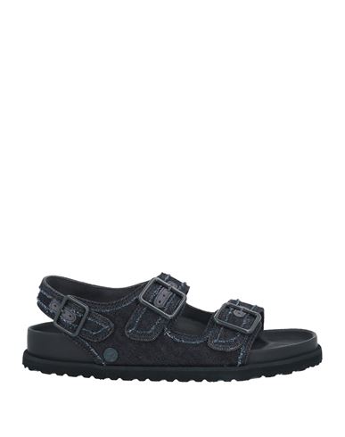 Birkenstock Sandals 1774 Milano Raffia In Blue