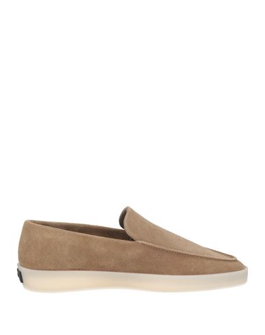 Fear Of God Woman Loafers Sand Size 8 Leather