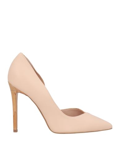 Alviero Martini 1a Classe Woman Pumps Blush Size 8 Leather, Textile Fibers