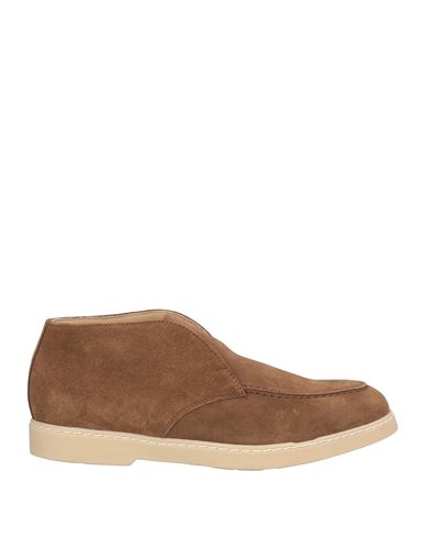 Doucal's Woman Ankle Boots Camel Size 8 Leather