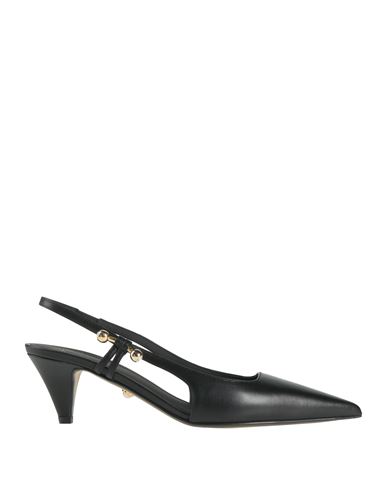 Alevì Milano Aleví Milano Woman Pumps Black Size 8 Leather In Black